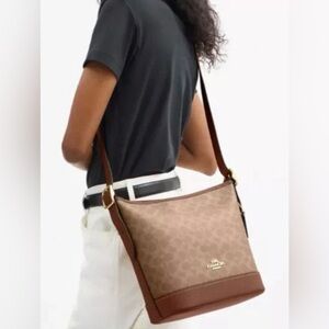 COACH Women's Brown Jude Duffle Bag. New no tag